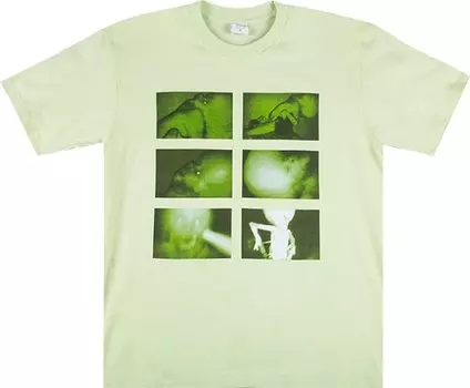 Футболка Supreme Chris Cunningham Rubber Johnny Tee 'Pale Mint', зеленый