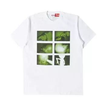 Футболка Supreme Chris Cunningham Rubber Johnny Tee 'White', белый