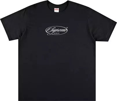 Футболка Supreme Classics Tee 'Black', черный