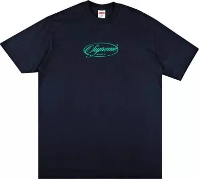 Футболка Supreme Classics Tee 'Navy', синий
