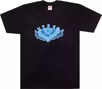Футболка Supreme Cloud Tee 'Black', черный