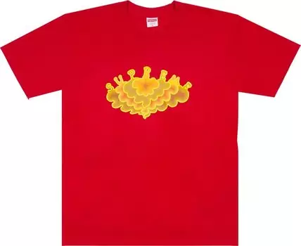 Футболка Supreme Cloud Tee 'Red', красный
