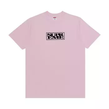 Футболка Supreme Connect Tee, цвет Light Pink