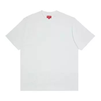 Футболка Supreme Contrast Appliqu Short-Sleeve Top 'White', белый