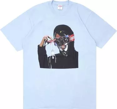 Футболка Supreme Creeper Tee 'Light Blue', синий