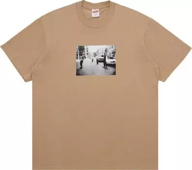 Футболка Supreme Crew 96 'Khaki', загар