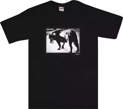 Футболка Supreme Daid_ Moriyama Dog Tee 'Black', черный