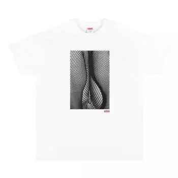Футболка Supreme Daid_ Moriyama Tights Tee 'White', белый
