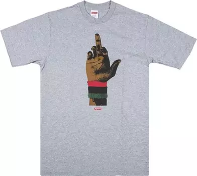 Футболка Supreme Dead Prez RBG T-Shirt 'Grey', серый