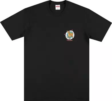 Футболка Supreme Deer Tee 'Black', черный