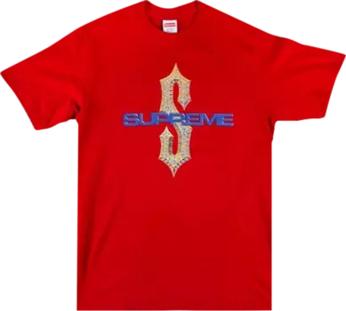 Футболка Supreme Diamonds T-Shirt 'Red', красный