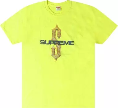 Футболка Supreme Diamonds Tee 'Bright Yellow', желтый