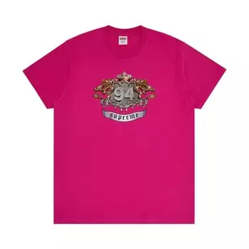 Футболка Supreme Diamonds Tee Fuchsia, розовый