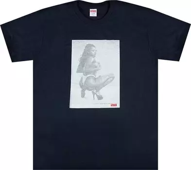 Футболка Supreme Digi Tee 'Navy', синий