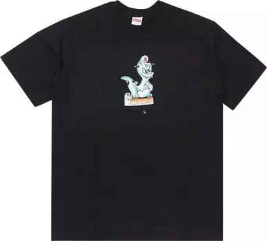 Футболка Supreme Dinosaur Tee 'Black', черный