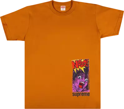 Футболка Supreme Does It Work Tee 'Burnt Orange', оранжевый