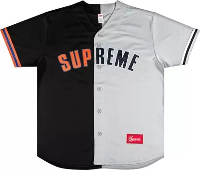 Футболка Supreme Don't Hate Baseball Jersey 'Black', черный