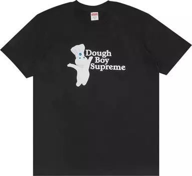 Футболка Supreme Doughboy Tee 'Black', черный