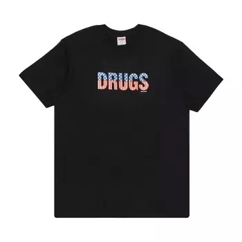 Футболка Supreme Drugs Tee, черный
