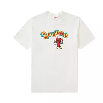 Футболка Supreme Dynamite Tee 'White', белый