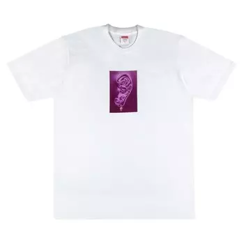 Футболка Supreme Ear Tee 'White', белый