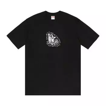 Футболка Supreme Eat Me Tee 'Black', черный
