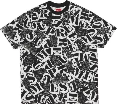 Футболка Supreme Elephant Short-Sleeve Top 'Black', черный
