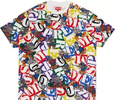 Футболка Supreme Elephant Short-Sleeve Top 'Multicolor', разноцветный