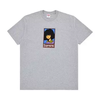 Футболка Supreme Emo Tee, цвет Heather Grey