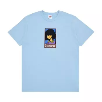 Футболка Supreme Emo Tee, цвет Powder Blue