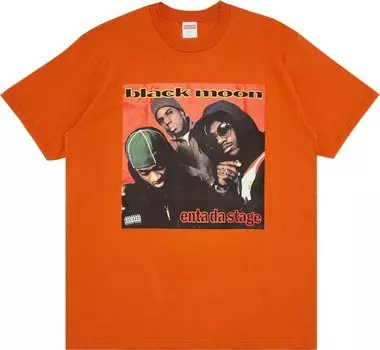 Футболка Supreme Enta Da Stage Tee 'Rust', оранжевый