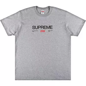 Футболка Supreme Est. 1994, серый