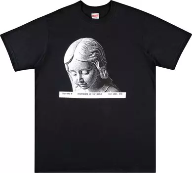 Футболка Supreme Everywhere Tee 'Black', черный