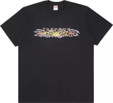 Футболка Supreme Eyes Tee 'Black', черный