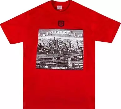 Футболка Supreme Fiorenza Tee 'Red', красный