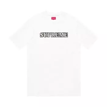 Футболка Supreme Floral Logo Tee White, белый