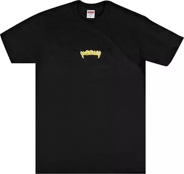 Футболка Supreme Fronts Tee 'Black', черный