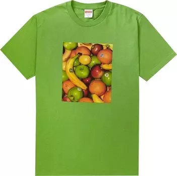 Футболка Supreme Fruit Tee 'Green', зеленый