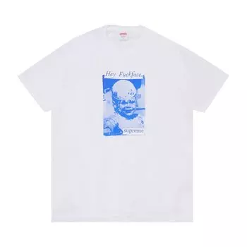 Футболка Supreme f*ck Face Tee 'White', белый