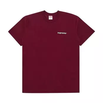 Футболка Supreme Fuck Money Tee, цвет Cardinal
