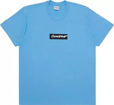 Футболка Supreme Futura Box Logo 'Bright Blue', синий