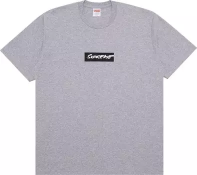 Футболка Supreme Futura Box Logo 'Heather Grey', серый