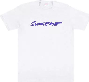 Футболка Supreme Futura Logo Tee 'Ash Grey', серый