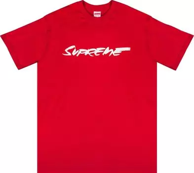 Футболка Supreme Futura Logo Tee 'Red', красный