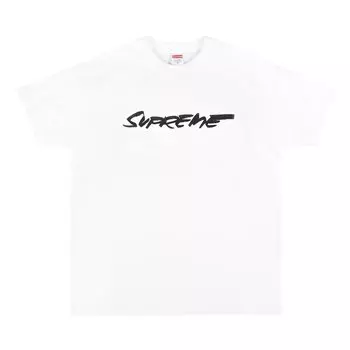 Футболка Supreme Futura Logo Tee 'White', белый