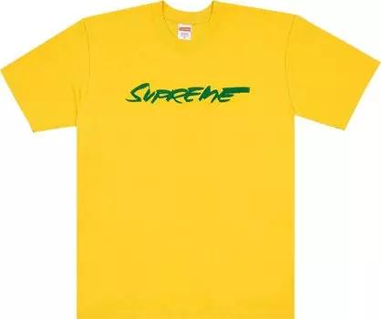 Футболка Supreme Futura Logo Tee 'Yellow', желтый