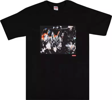 Футболка Supreme Futura Tee 'Black', черный
