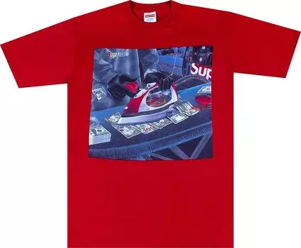 Футболка Supreme Gas Tee 'Red', красный