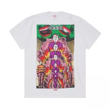 Футболка Supreme Gilbert And George DEATH Tee 'White', белый