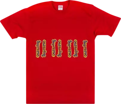 Футболка Supreme Gonz Logo T-Shirt 'Red', красный